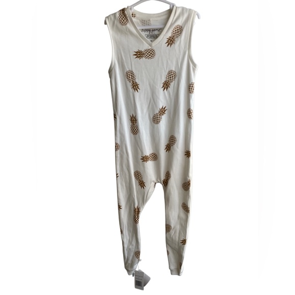 zippyjamz Other - Zippyjamz tank top pants sleeper romper 3T NWT